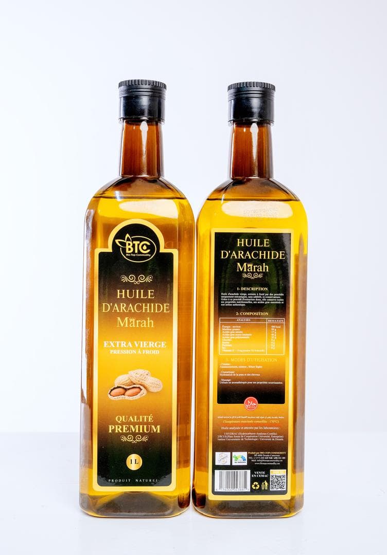 Huile d'arachide Mârah
